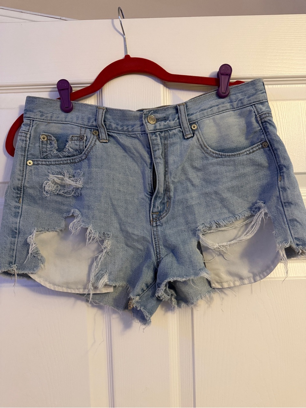 American Eagle Denim Shorts Size 10